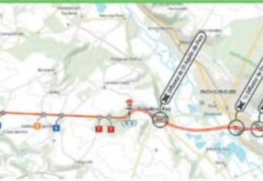 RN13, aménagement entre Evreux et Chaufour-lès-Bonnières, scénario de référence.