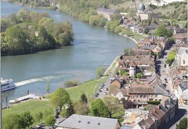 Une magnifique vue sur la Seine.