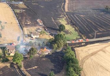 1500 hectares de cultures et végétation sont partis en fumée le 25 juillet dernier.