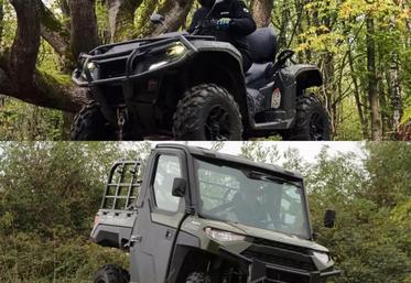 Les quads et SSV homologués en catégorie L concernés par le contrôle technique sont assez peu répandus dans les exploitations agricoles.