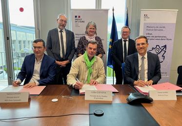 La charte a été officiellement signée le 16 avril lors d'un point agricole avec Simon Babre, préfet de l'Eure.