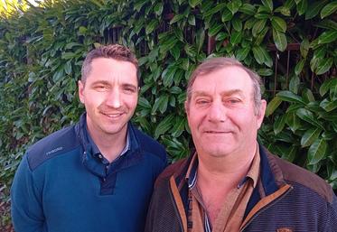 Baptiste Baril (76) et Michel Letourneur (27), présidents d'EDT Normandie : "les ETA et le monde agricole doivent réagir. Il y a de la place pour tous les acteurs mais à condition de respecter une tarification juste et adaptée. Il est urgent de mettre fin à l'idéologie du prix plancher sur des prestations historiques comme l'ensilage ou la moisson, resté à des niveaux dérisoires depuis des années".