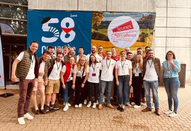 25 élus et salariés de JA Normandie ont fait le déplacement à Auch.