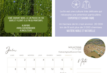 Les photos retracent le fil d'une année de culture dans le département.