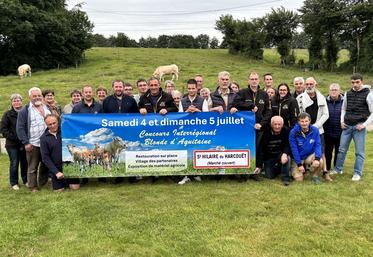 Une trentaine d'éleveurs et bénévoles prépare le nouveau concours interrégional de Blonde d'Aquitaine qui aura lieu à Saint-Hilaire-du-Harcouët les 4 et 5 juillet.