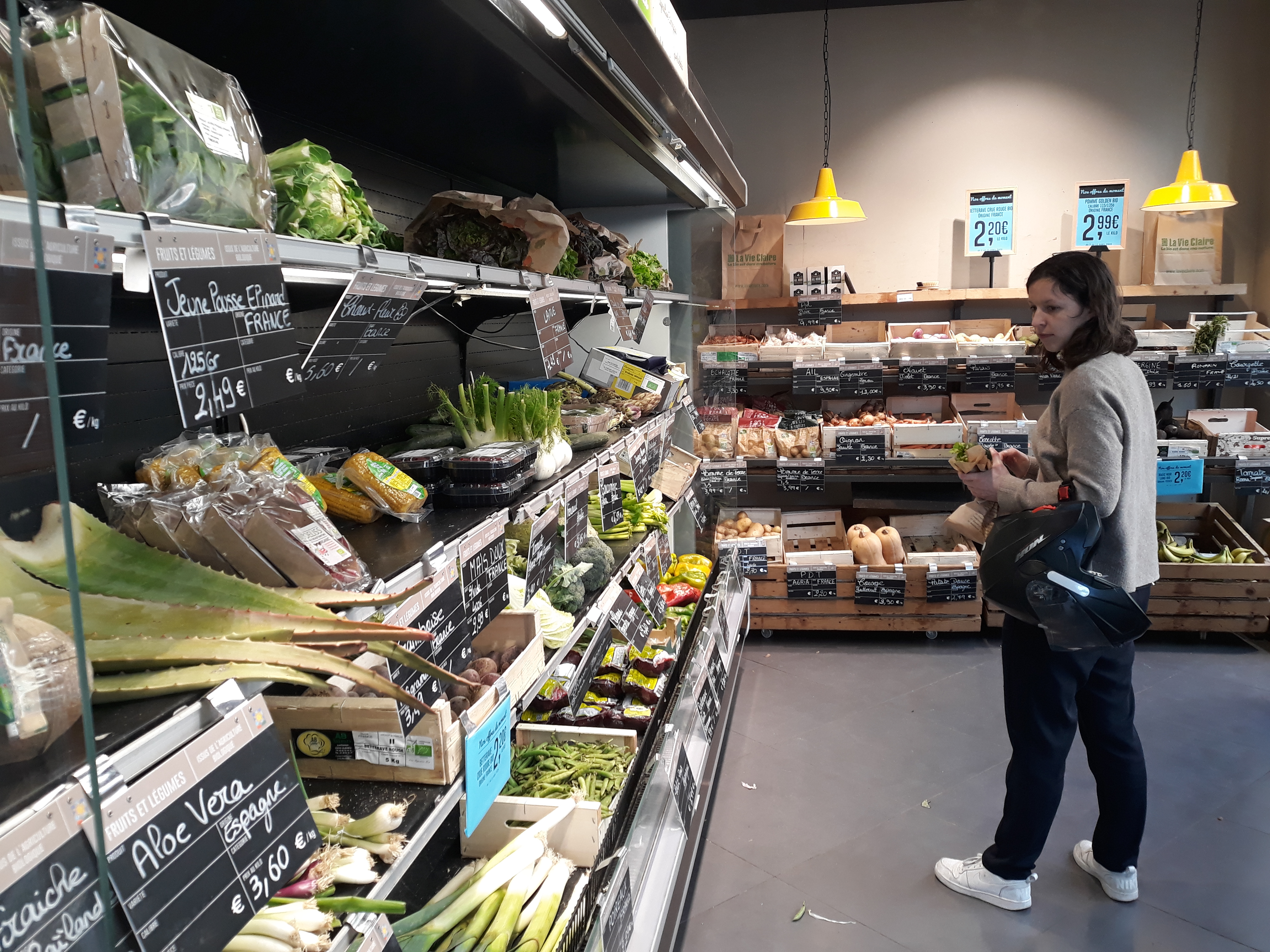 Les consommateurs ont confiance dans les fruits et légumes frais