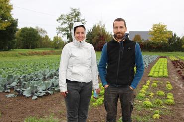 Virginie Boisseau et Mickaël Girard veulent développer et rationaliser leurs débouchés.