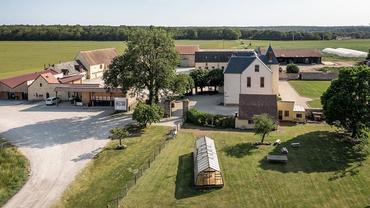<em class="placeholder">Vue du campus agricole Hectar, dans les Yvelines.</em>