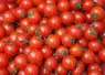 Tomates cerise en vrac, origine indéfinie. 