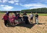 Test d'un enjambeur Romanesco en maraîchage.