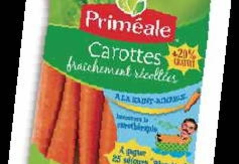 Les carottes primeur - Priméale