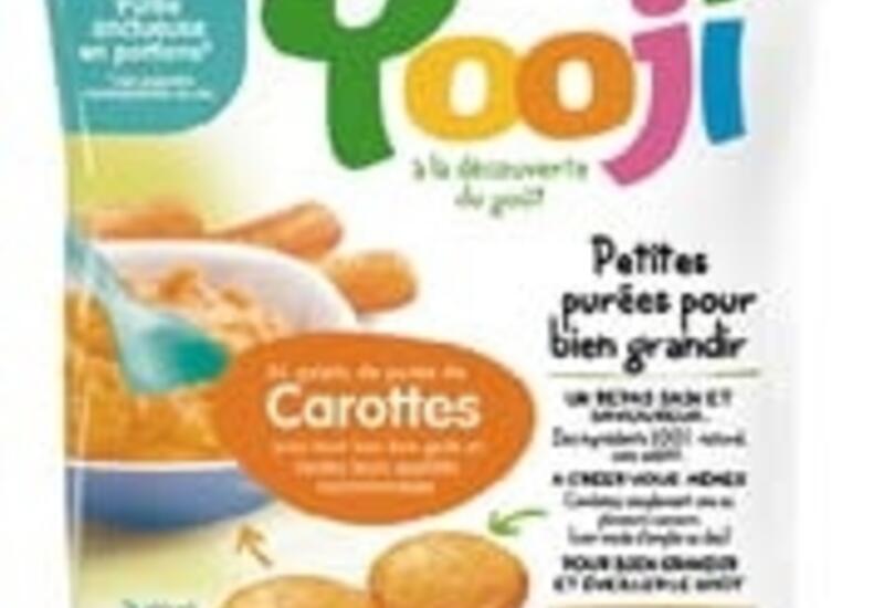 Yooji - 1 mois de repas bébé dès 6 mois - Purées lisses de légumes