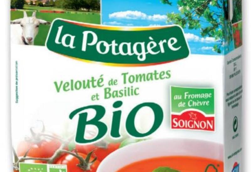 Velouté de tomates au basilic et fromage - Recette au fromage