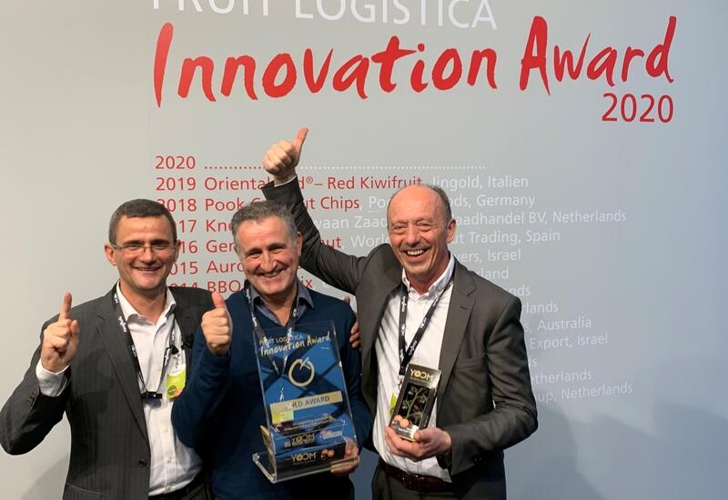 Avec Yoom, variété de tomate pourpre et attrayante, Syngenta remporte le Fruit Logistica Innovation Award 2020.   © RFL