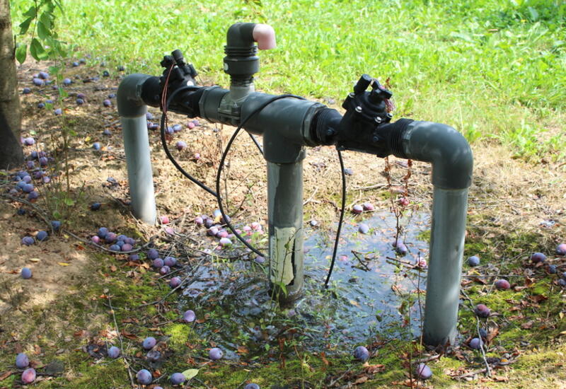 Le numérique peut faire gagner du temps et de la sérénité, par exemple en détectant rapidement des fuites dans les réseaux d'irrigation. © RFL