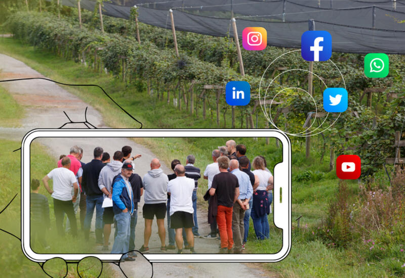 Beaucoup d’agriculteurs se servent des réseaux sociaux pour découvrir ce que font d’autres agriculteurs qui partagent les mêmes problématiques. 
