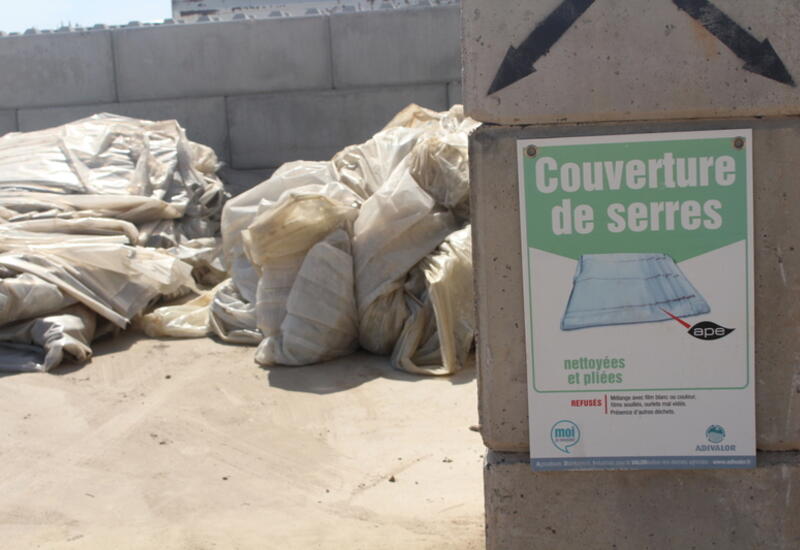 La collecte des plastiques usagés par  le prochain centre de recyclage PlastiClean devrait se faire via le dispositif Adivalor.