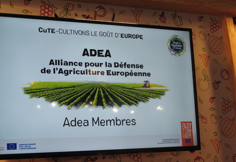 L'annonce a été faite au Salon de l'agriculture, le 24 février, à l'issue de la conférence sur le programme européen CuTE.  © Claire Tillier - FLD
