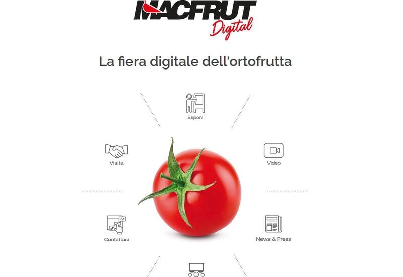 Une édition entièrement digitale en 2020 pour le grand rendez-vous des fruits et légumes en Italie.  © Macfrut (capture d'écran)