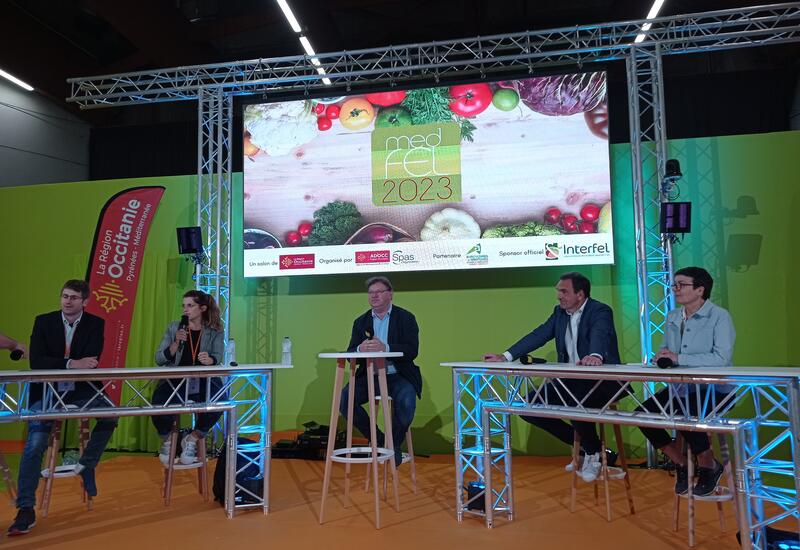 Conférence des Les anticipations de plantation du melon au Maroc, en Espagne et en France, sur le salon Medfel.
