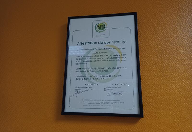 Cormorèche est certifiée Demain la Terre pour ses betteraves depuis 2016.