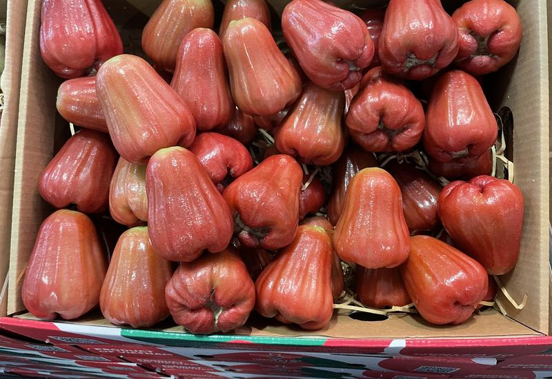 Pommes de rose du Vietnam à Fruit Logistica 2024.