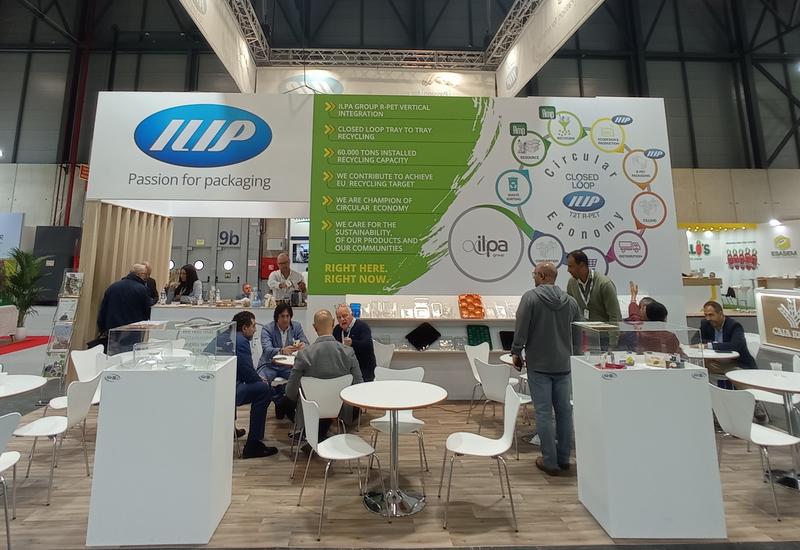 Le stand de l'équipementier ILIP sur le salon Fruit Attraction en 2024.