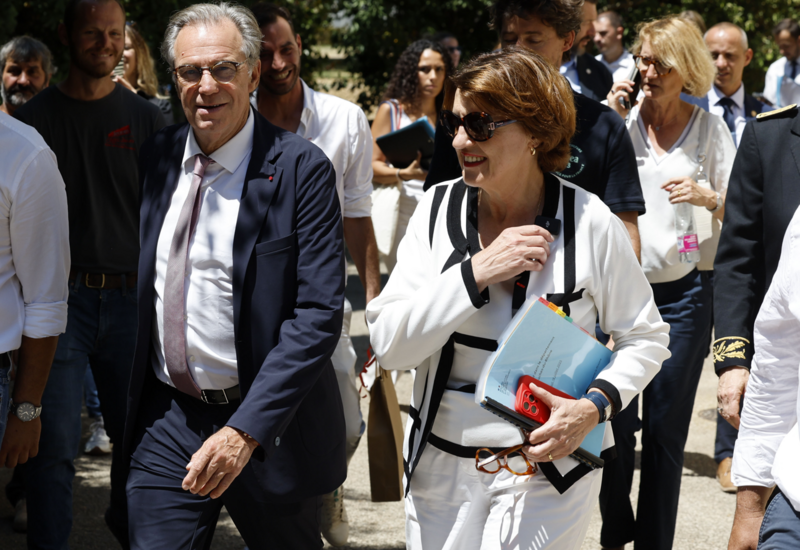 annie genevard ministre de l'ag(riculture en visite officielle en PACA
