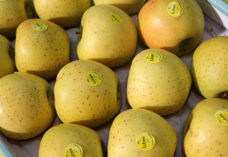 <em class="placeholder">Variété de pomme Lubee® d'Innatis.</em>