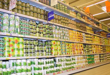 Les deux confinements ont été les pics de consommation pour les légumes en conserve et les surgelés.  © RFL