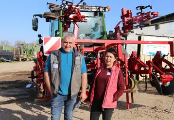 Bertrand et Guylène Poulain ne regrettent pas du tout d’avoir arrêté le lait pour se lancer dans les légumes.