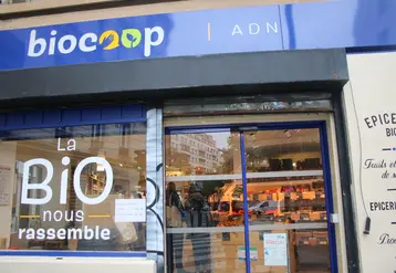 Le réseau Biocoop compte 623 magasins aujourd'hui, soit une trentaine de plus par rapport à 2019. © Philippe Gautier -FLD