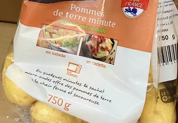 Les consommateurs choisissent les pommes de terre micro-ondables pour leur praticité et leur rapidité de cuisson. 