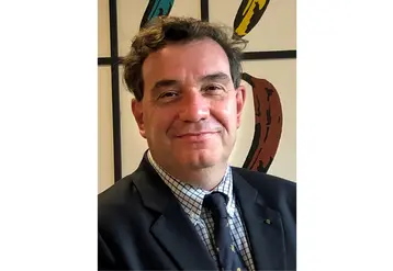 Portrait de Pierre Monteux, directeur général de l'UGPBAN et de Solveg