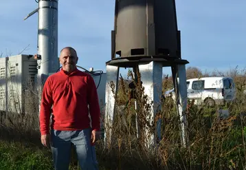 <em class="placeholder">Grégory Chardon, arboriculteur à La Roche-de-Glun.</em>