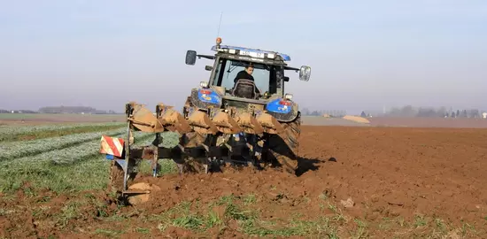 Décrié pour certains de ses impacts, le labour est cependant un outil encore très utilisé dans la gestion des adventices. © V. Marmuse