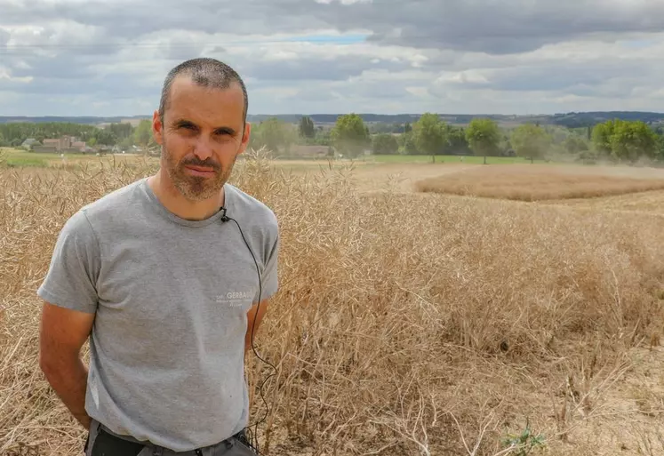 Pour David Gerbaud, la prime GES est un "encouragement à continuer à faire attention aux niveaux d'intrants." © DR