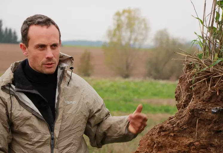 Matthieu Archambeaud, agronome et fondateur du centre de formation Icosystème. 