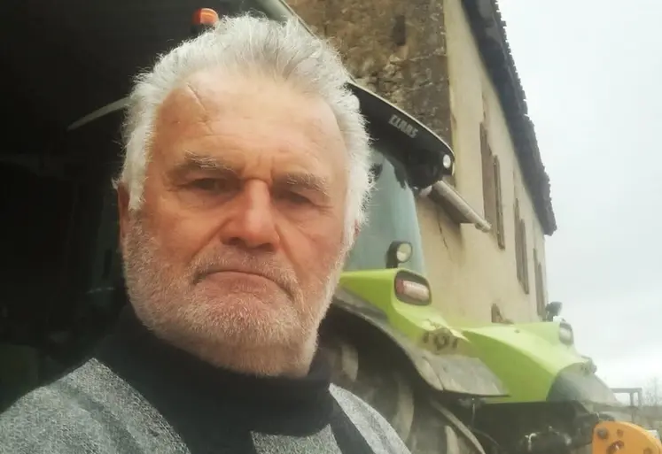 <em class="placeholder">portrait de Claude Maylin, agriculteur à Charlas (Haute-Garonne)</em>