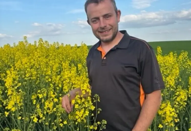 <em class="placeholder">Alexandre Smessaert, agriculteur à Roy-Boissy dans l’Oise</em>