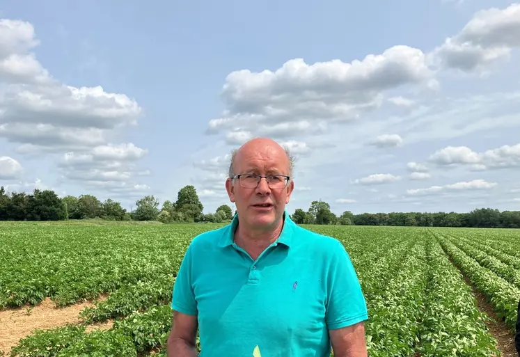 <em class="placeholder">Gilles Delannoy, agriculteur multiplicateur de plants de pommes de terre à Doullens dans la Somme</em>