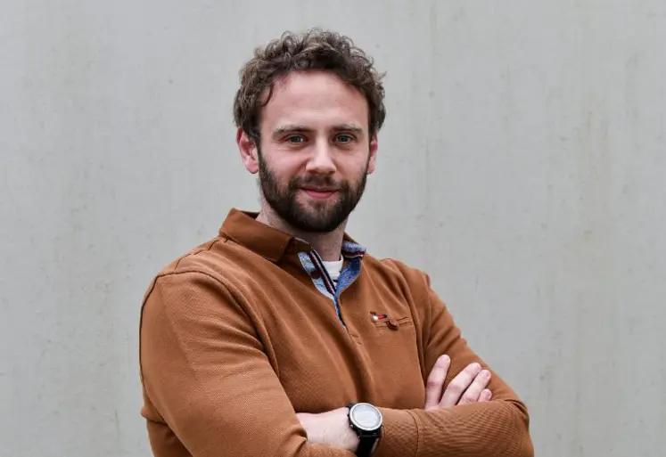 Adrien Chassan, responsable développement agronomique chez Maïsadour