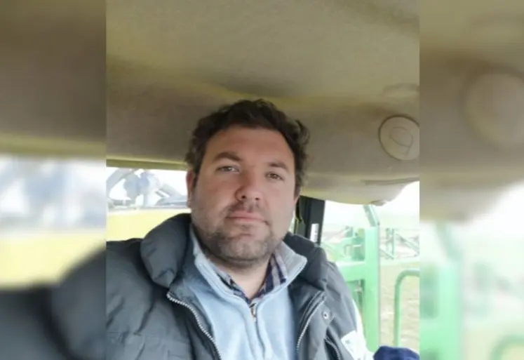 <em class="placeholder">Louis Ferry est agriculteur à Trumilly, dans l’Oise.</em>