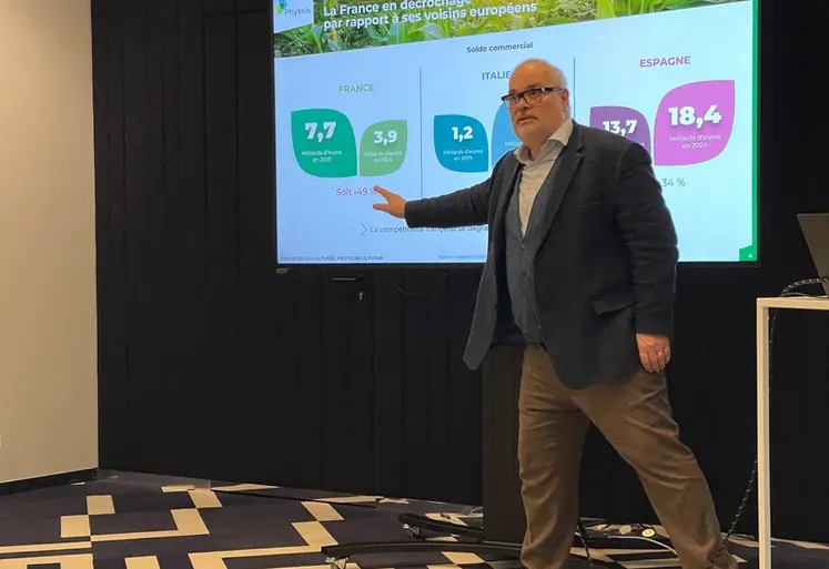 <em class="placeholder">Yves Picquet, président de Phyteis et de Bayer cropscience France</em>