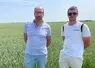 <em class="placeholder">Laurent et Quentin Carouge, agriculteurs installés sur 165 hectares à Anglure dans l&#039;Aube</em>
