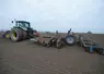 <em class="placeholder">Chantier de semis de ble tendre d hiver en fin de journee. Variete de ble Winner seme dans la plaine champenoise avec une charrue de 4 metres avec dix fers un tracteur equipe ...</em>