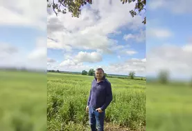 Jean-Yves Couturier, agriculteur en Charente 