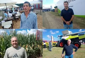 <em class="placeholder">Les agronomes Marcelo Arriola et Andrés Madias sont chercheurs au sein de l’association argentine des producteurs en semis direct (AAPRESID).
Marcos Sincovich et Edgardo ...</em>