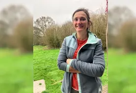 <em class="placeholder">Frédérique Gerbaud, utilisatrice et secrétaire de la banque de travail de la Cuma La Concorde.</em>