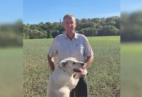 Christian Daniau, agriculteur en Charente.